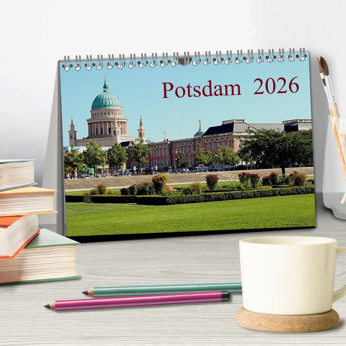 Bild: 9783516185645 | Potsdam 2026 (Tischkalender 2026 DIN A5 quer), CALVENDO Monatskalender