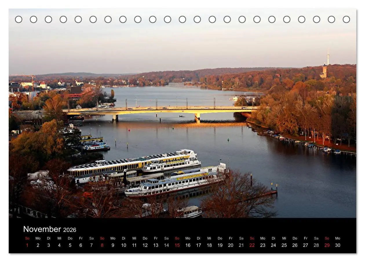Bild: 9783516185645 | Potsdam 2026 (Tischkalender 2026 DIN A5 quer), CALVENDO Monatskalender