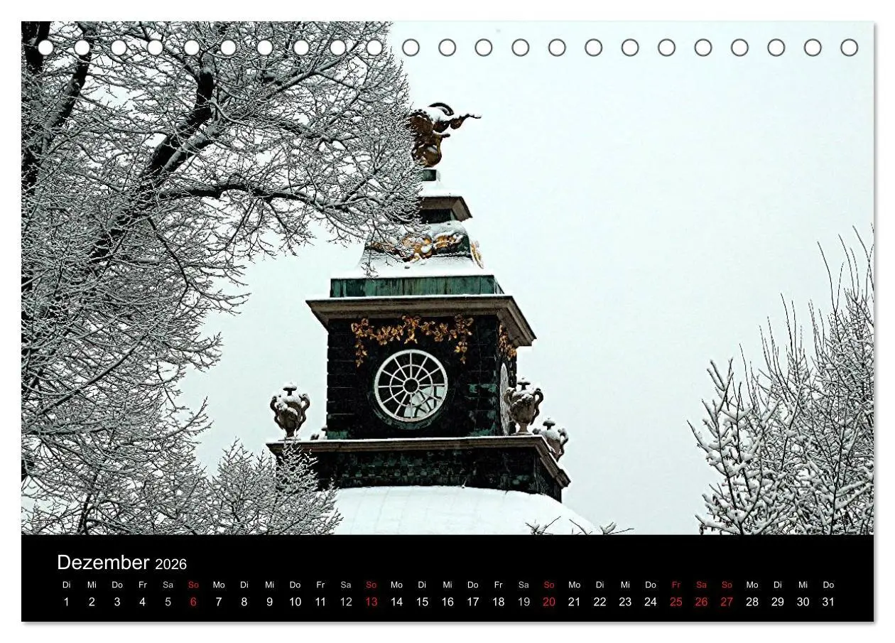 Bild: 9783516185645 | Potsdam 2026 (Tischkalender 2026 DIN A5 quer), CALVENDO Monatskalender