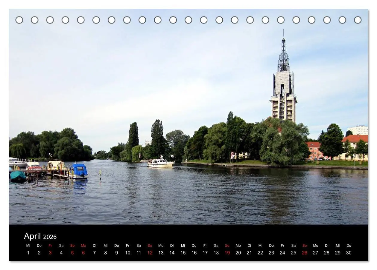 Bild: 9783516185645 | Potsdam 2026 (Tischkalender 2026 DIN A5 quer), CALVENDO Monatskalender