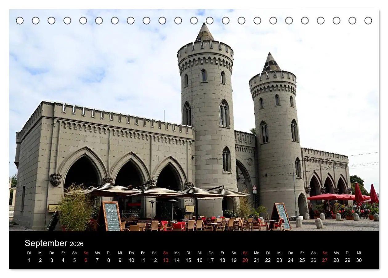 Bild: 9783516185645 | Potsdam 2026 (Tischkalender 2026 DIN A5 quer), CALVENDO Monatskalender
