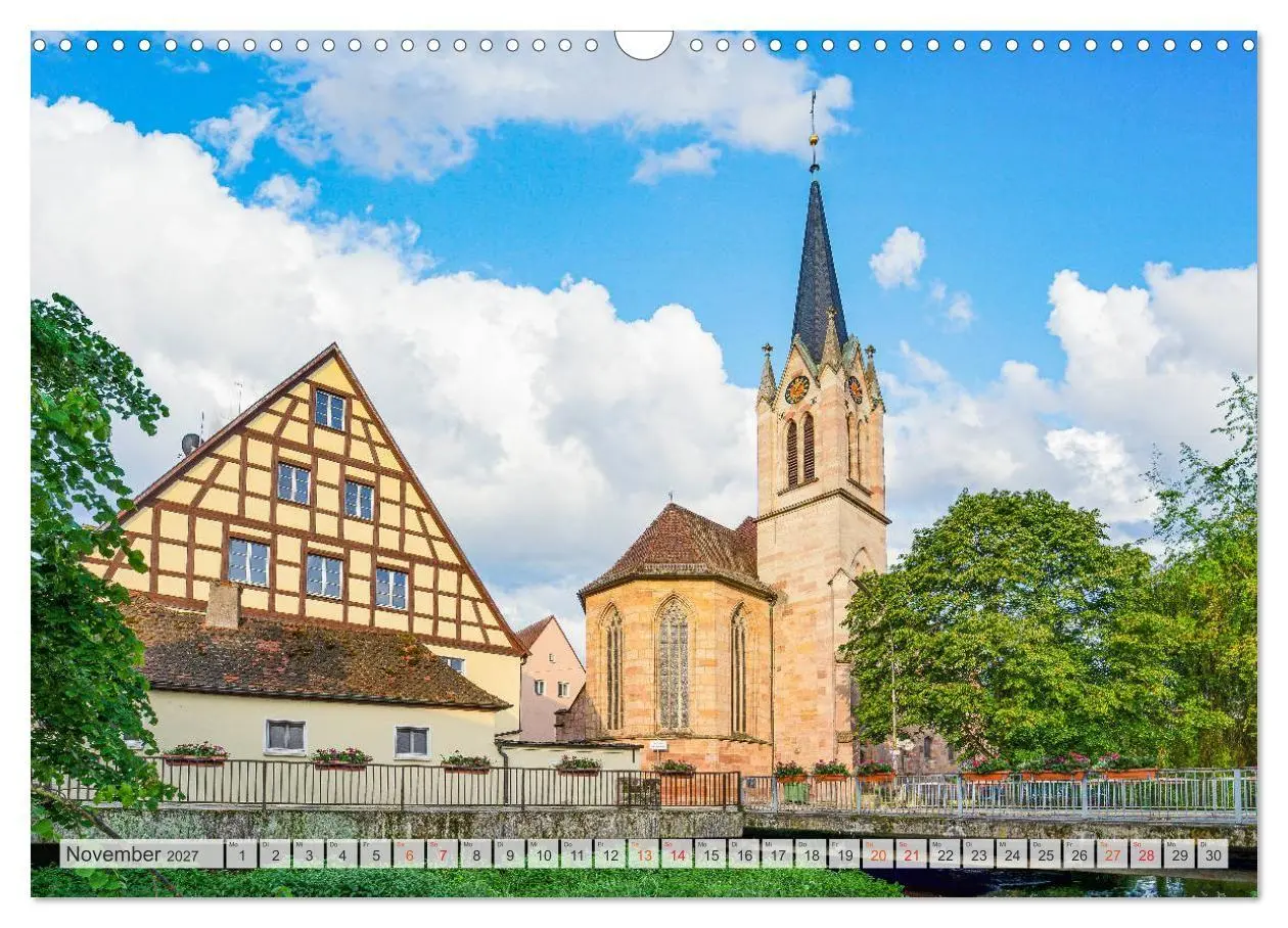Bild: 9783569655645 | Schwabach Impressionen (Wandkalender 2027 DIN A3 quer), CALVENDO...