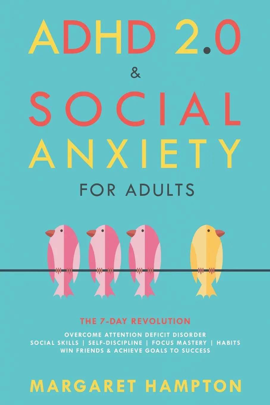 Cover: 9798215615645 | ADHD 2.0 &amp; Social Anxiety for Adults | Margaret Hampton | Taschenbuch