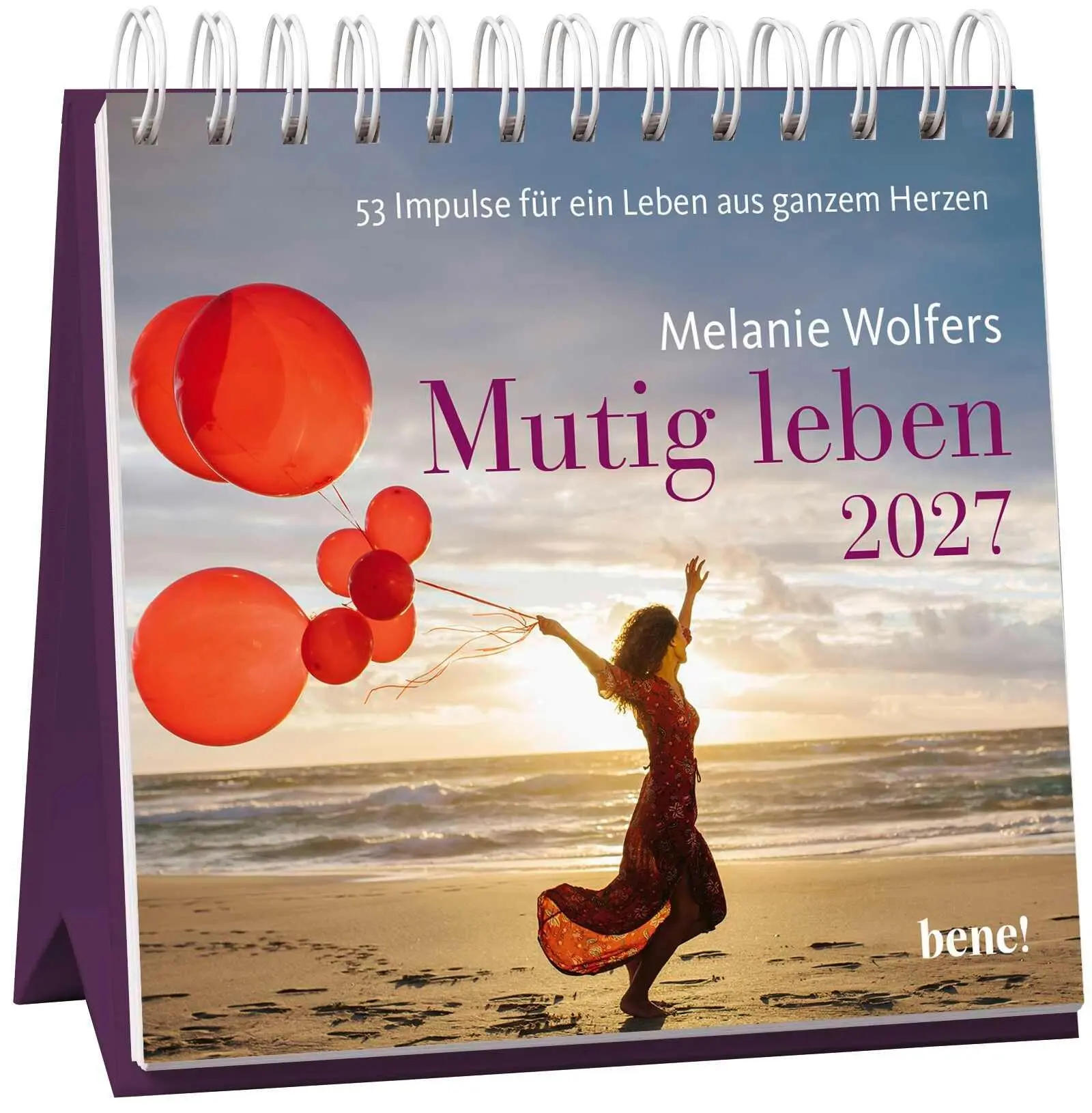 Cover: 4251693905745 | Wochenkalender 2027: Mutig leben | Melanie Wolfers | Kalender | 108 S.