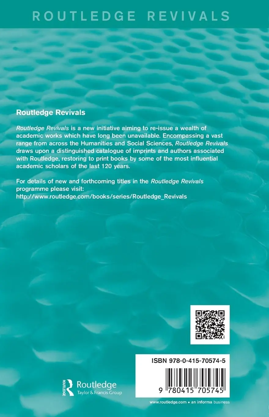 Rückseite: 9780415705745 | Urban Problems and Planning in the Developed World (Routledge...