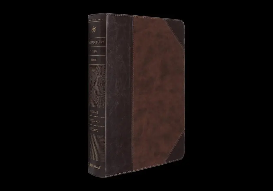 Cover: 9781433595745 | ESV Archaeology Study Bible (Trutone, Brown/Walnut, Portfolio Design)