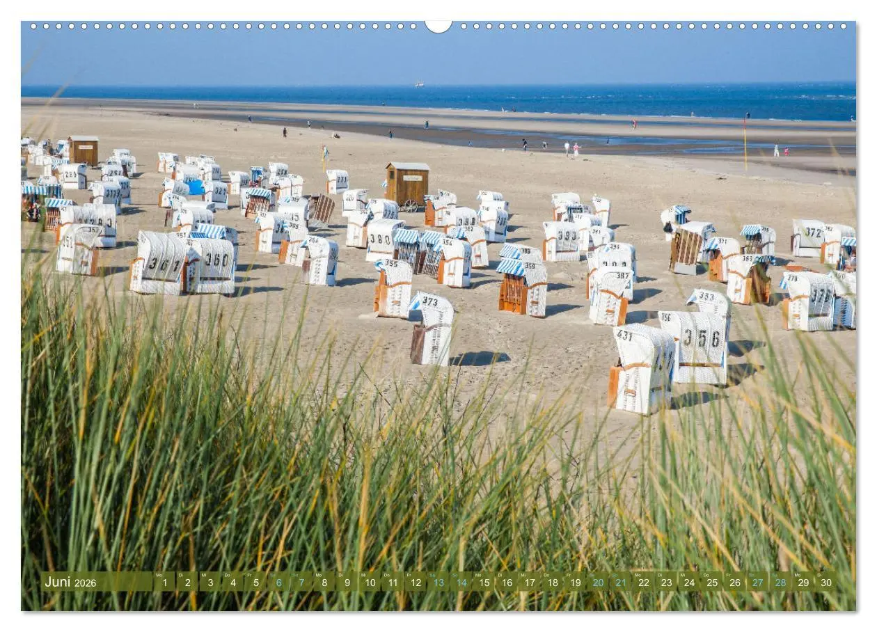Bild: 9783457605745 | Moin Spiekeroog (Wandkalender 2026 DIN A2 quer), CALVENDO...