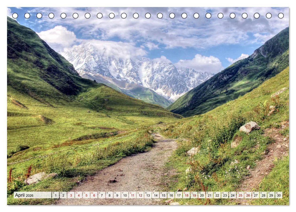 Bild: 9783457775745 | Georgien - Kirchen Klöster Kaukasus (Tischkalender 2026 DIN A5...