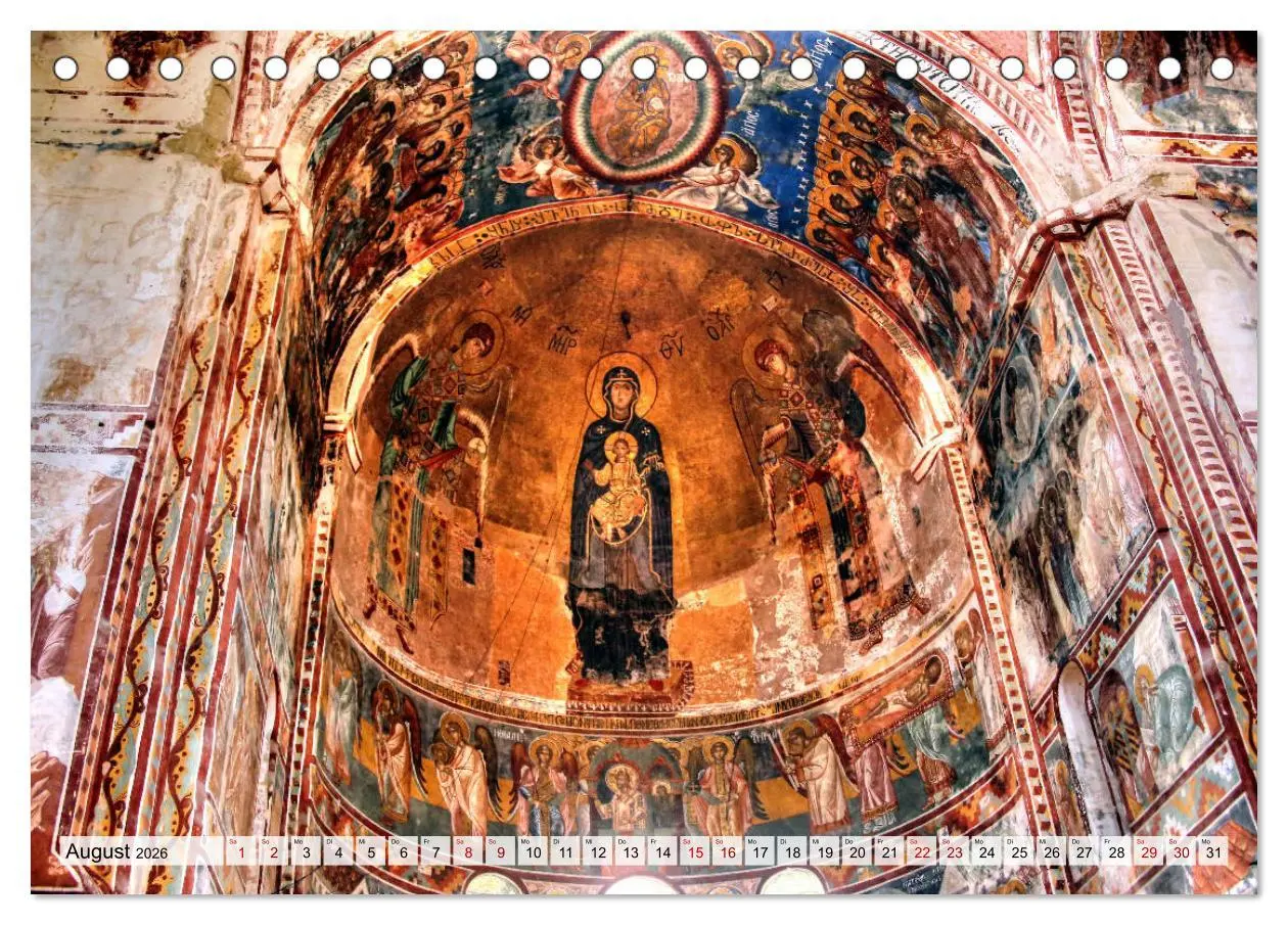 Bild: 9783457775745 | Georgien - Kirchen Klöster Kaukasus (Tischkalender 2026 DIN A5...