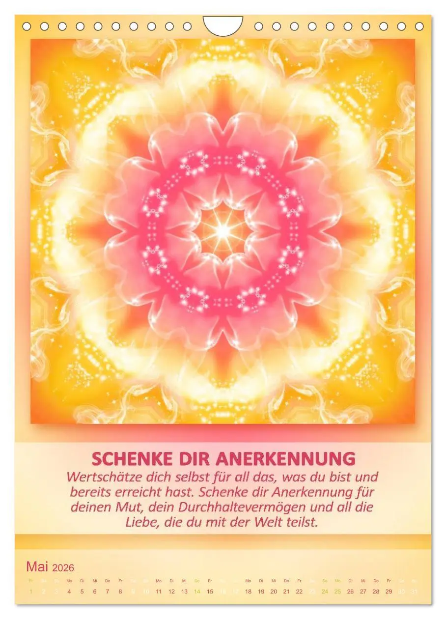 Bild: 9783516485745 | Light Energy Mandalas - Kalender - Vol. 1 (Wandkalender 2026 DIN A4...
