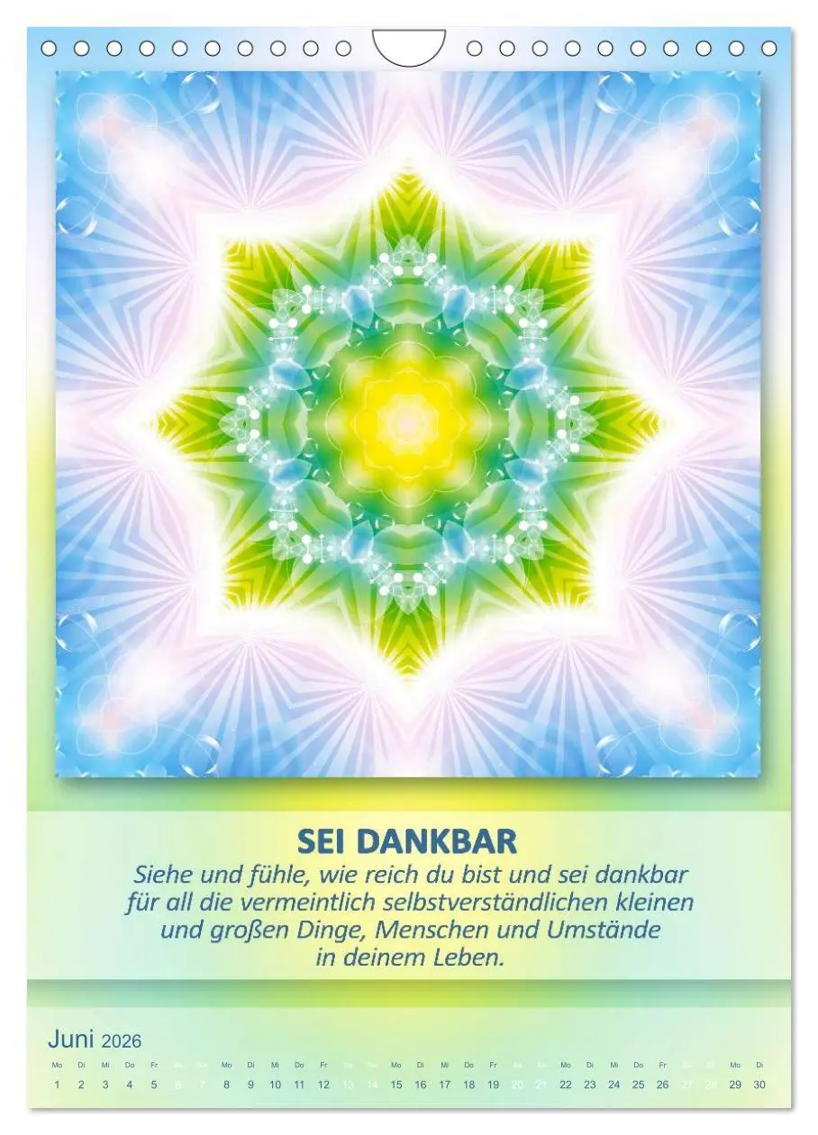 Bild: 9783516485745 | Light Energy Mandalas - Kalender - Vol. 1 (Wandkalender 2026 DIN A4...