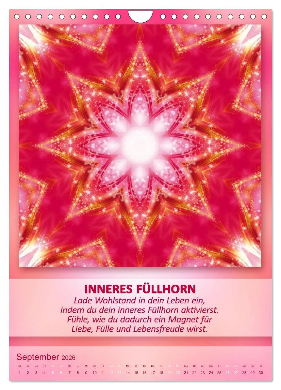 Bild: 9783516485745 | Light Energy Mandalas - Kalender - Vol. 1 (Wandkalender 2026 DIN A4...