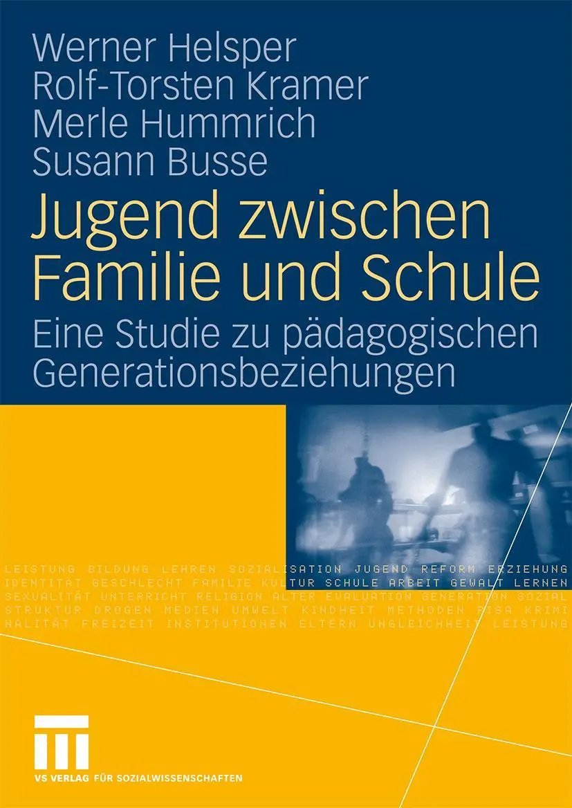 Cover: 9783531165745 | Jugend zwischen Familie und Schule | Werner Helsper (u. a.) | Buch