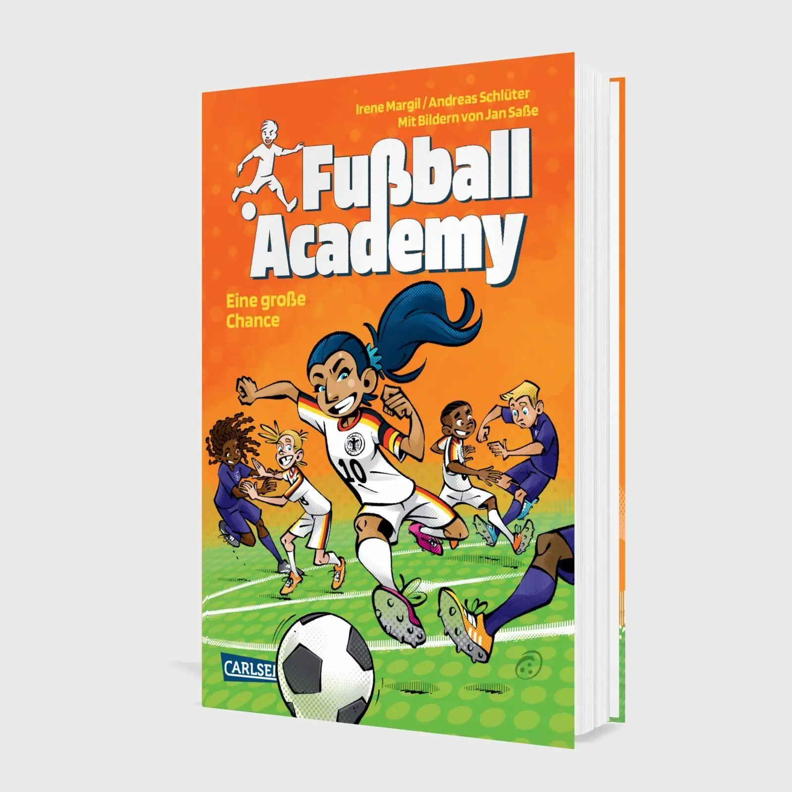 Bild: 9783551655745 | Fußball Academy 8: Eine große Chance | Andreas Schlüter (u. a.) | Buch