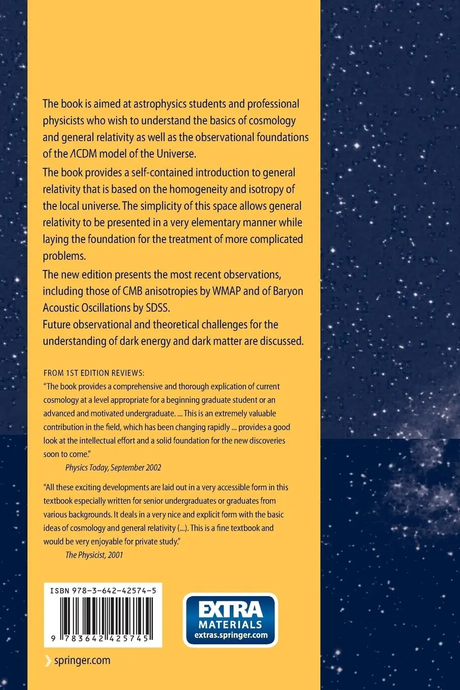 Rückseite: 9783642425745 | Fundamentals of Cosmology | James Rich | Taschenbuch | ix | Englisch