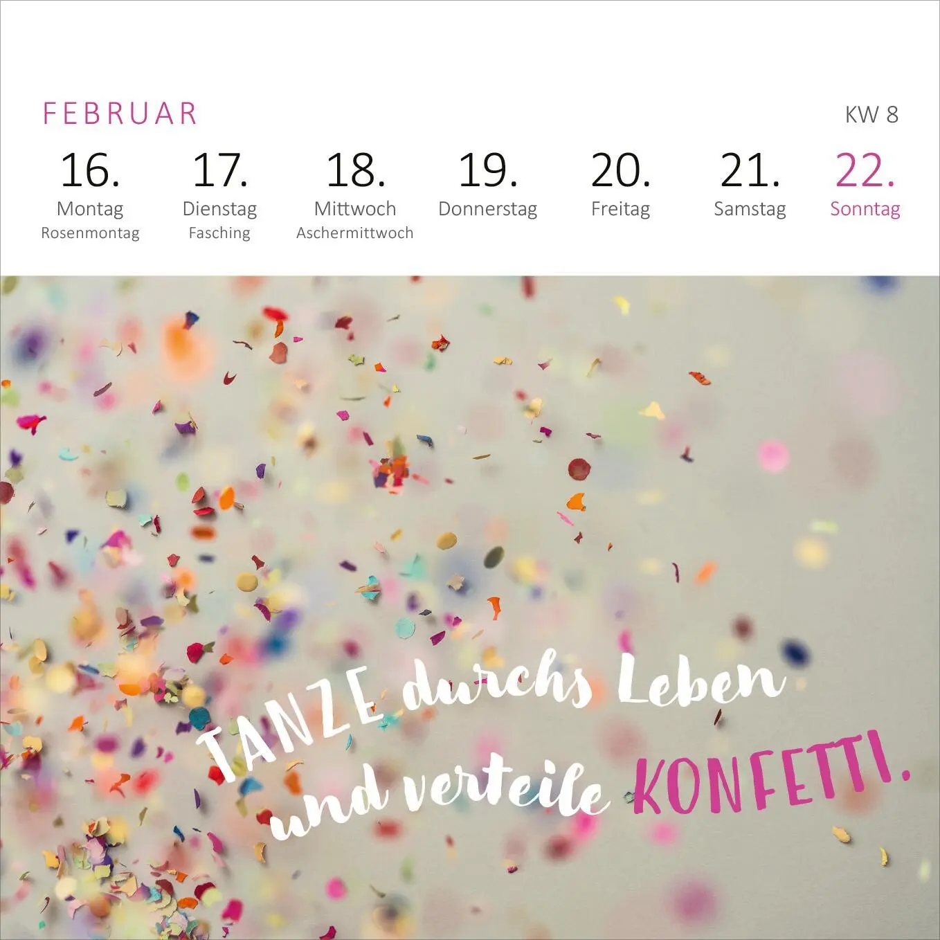 Bild: 4014489135845 | Mini-Wochenkalender Ich wünsch dir was 2026 | Kalender | 108 S. | 2026