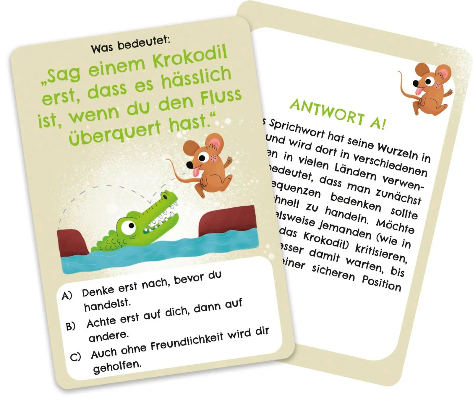 Bild: 4260308345845 | Mein tierisches Sprichwörter-Quiz | Anika Gehrmann | Spiel | Schachtel