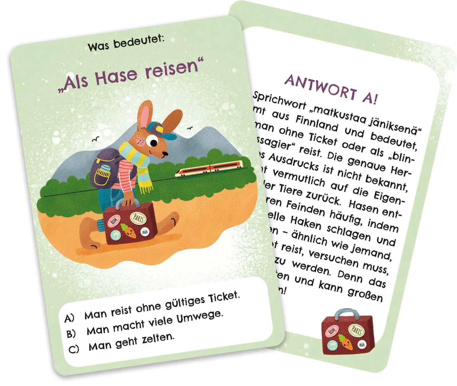 Bild: 4260308345845 | Mein tierisches Sprichwörter-Quiz | Anika Gehrmann | Spiel | Schachtel