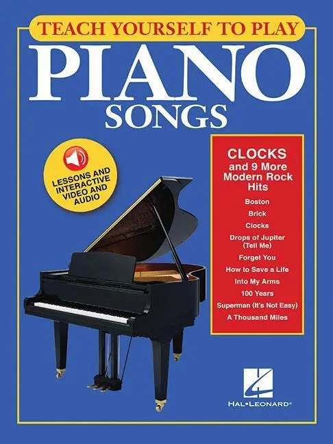 Cover: 9781495035845 | Teach Yourself to Play Piano Songs: Clocks &amp; 9 More Modern Rock Hits