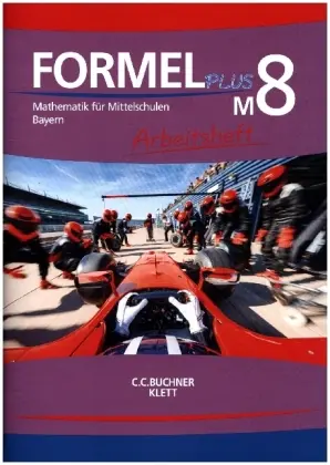 Cover: 9783127475845 | Formel PLUS 8 M. Ausgabe Bayern Mittelschule. Arbeitsheft Klasse 8...