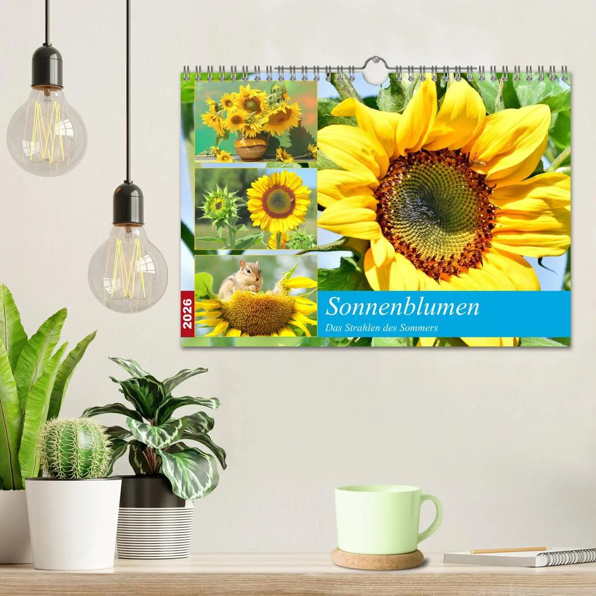 Bild: 9783457765845 | Sonnenblumen. Das Strahlen des Sommers (Wandkalender 2026 DIN A4...