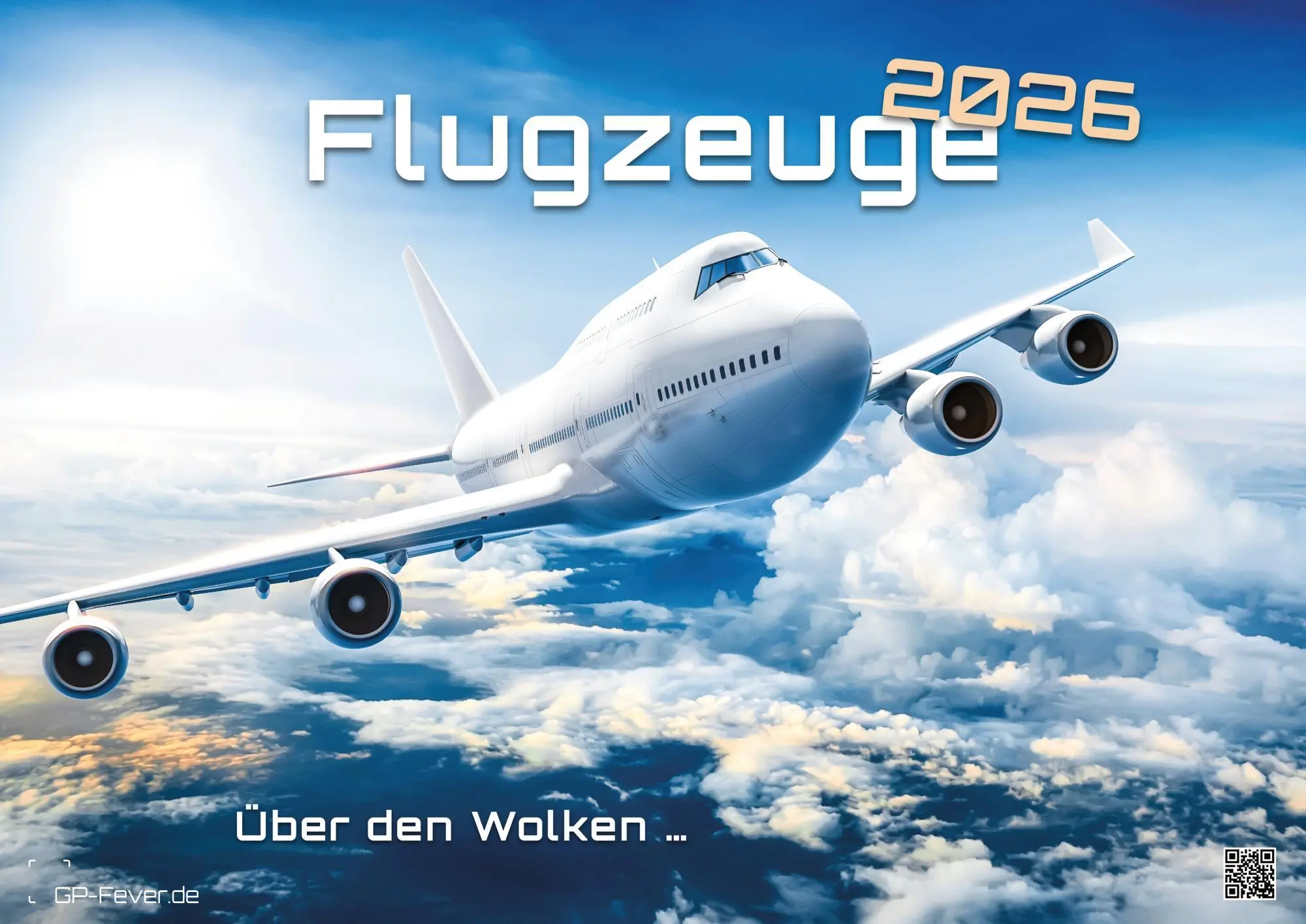 Cover: 9783986735845 | Planes - Über den Wolken - Flugzeuge - 2026 - Kalender DIN A3 | de