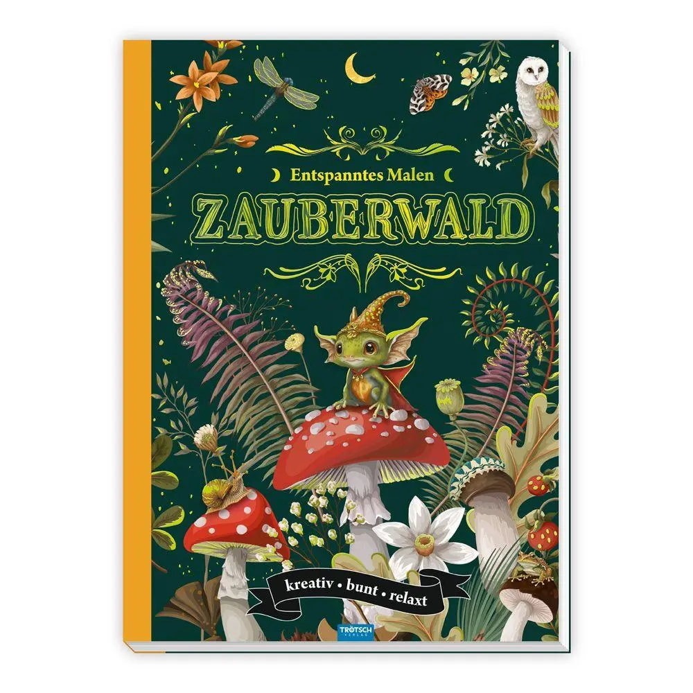 Cover: 9783988025845 | TRÖTSCH - Malbuch Entspanntes Malen Zauberwald | KG | Taschenbuch