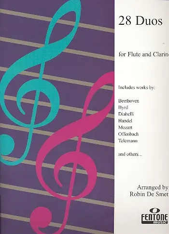 Cover: 9790230005845 | 28 Duos | A selection of traditional and classical duets | Buch