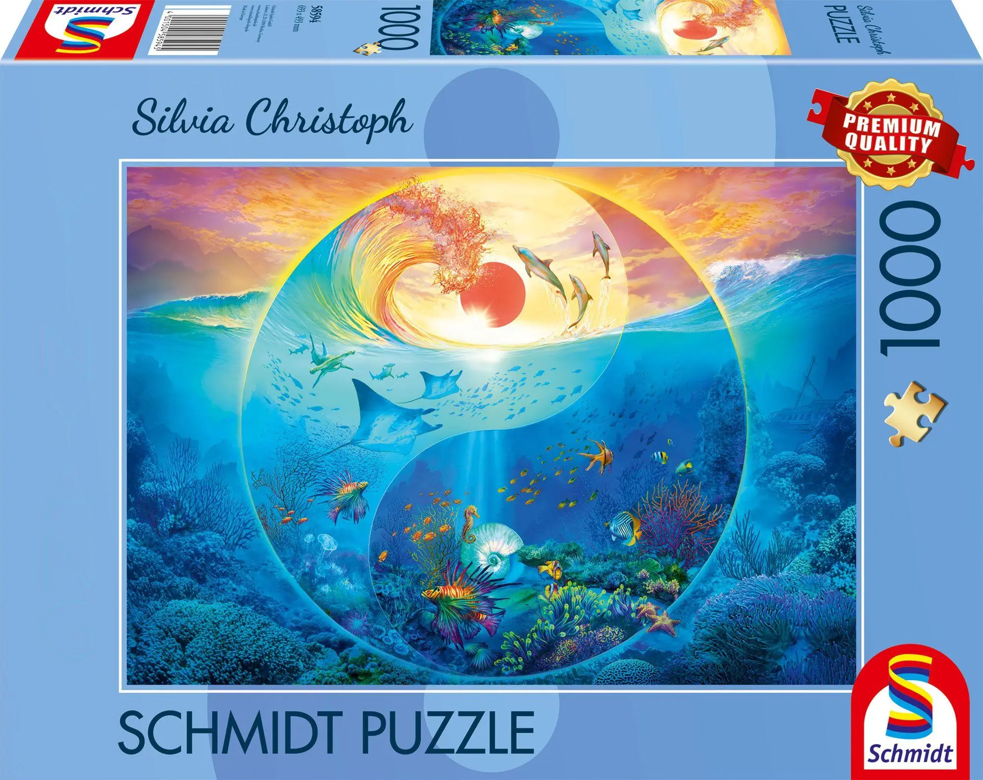Cover: 4001504585945 | Yin &amp; Yang, Im Reich der Meerestiere | Spiel | 58594 | Deutsch | 2025