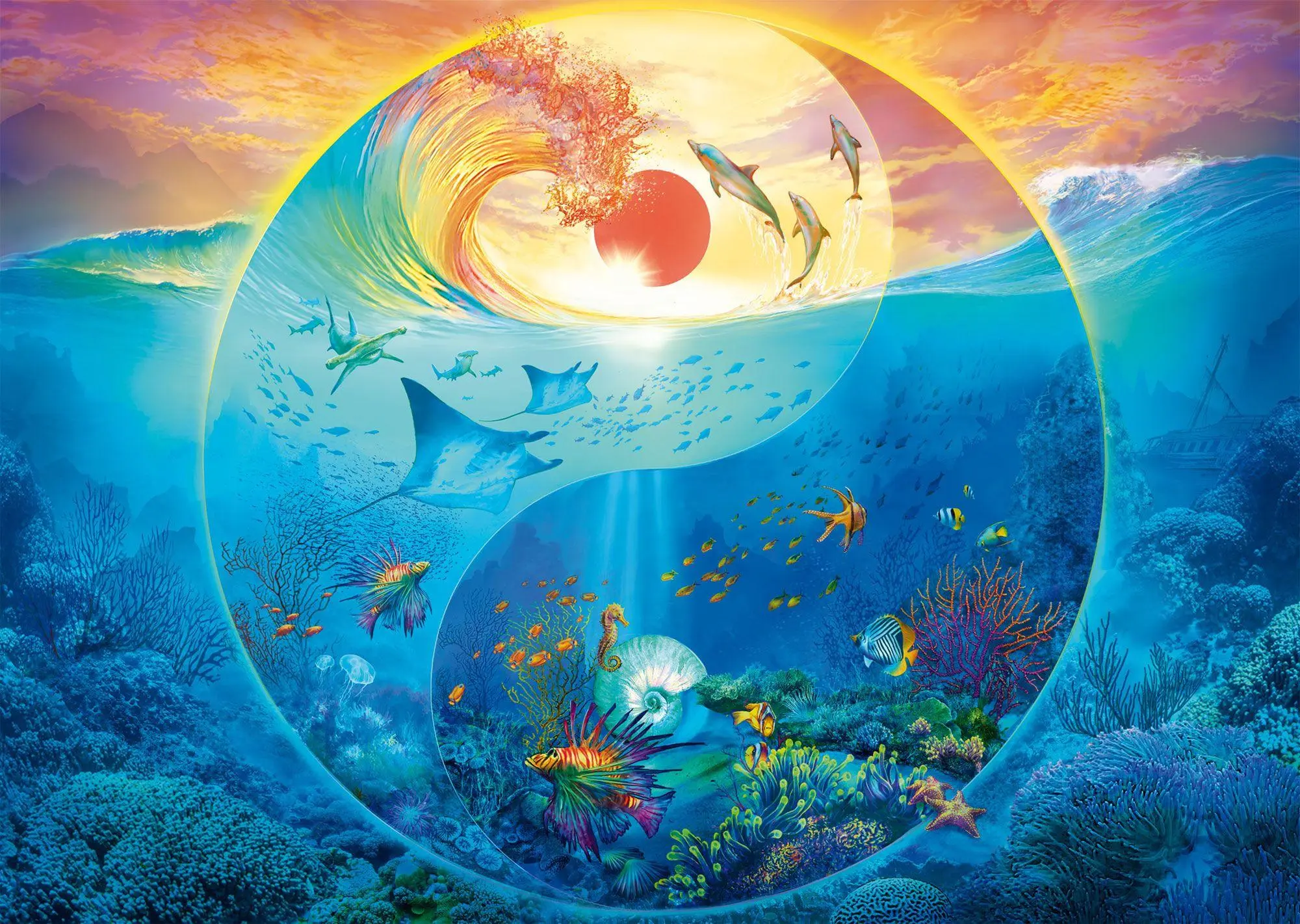 Bild: 4001504585945 | Yin &amp; Yang, Im Reich der Meerestiere | Spiel | 58594 | Deutsch | 2025
