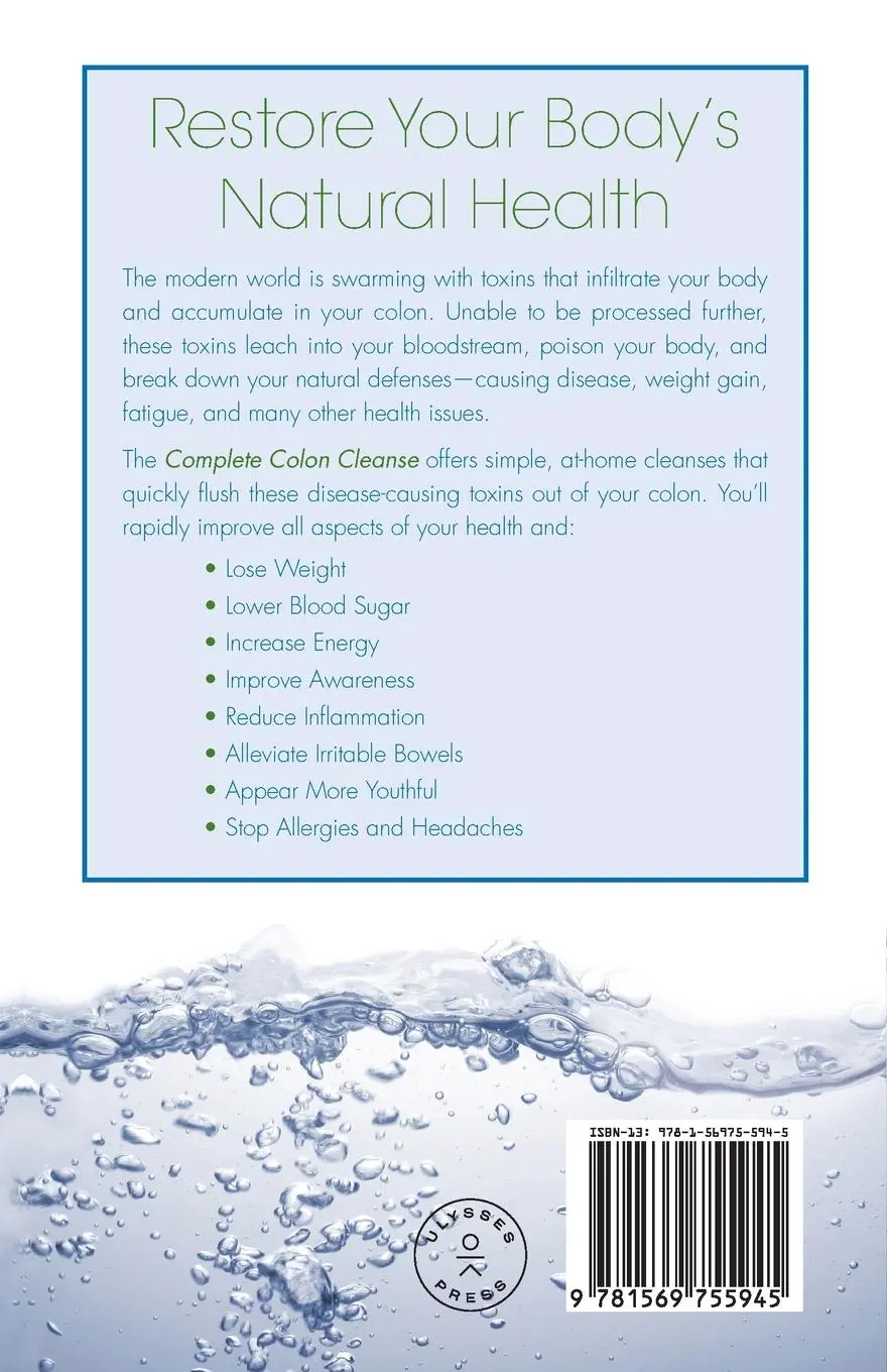 Rückseite: 9781569755945 | Complete Colon Cleanse | Edward F. III Group | Taschenbuch | Englisch