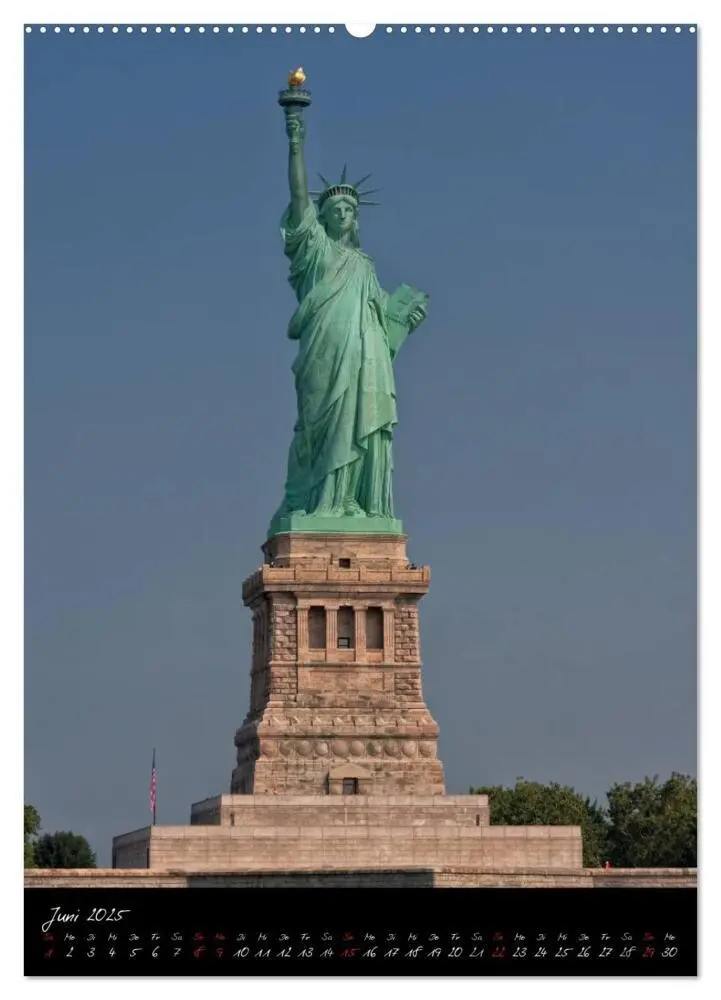 Bild: 9783457065945 | New York City (Wandkalender 2025 DIN A2 hoch), CALVENDO Monatskalender