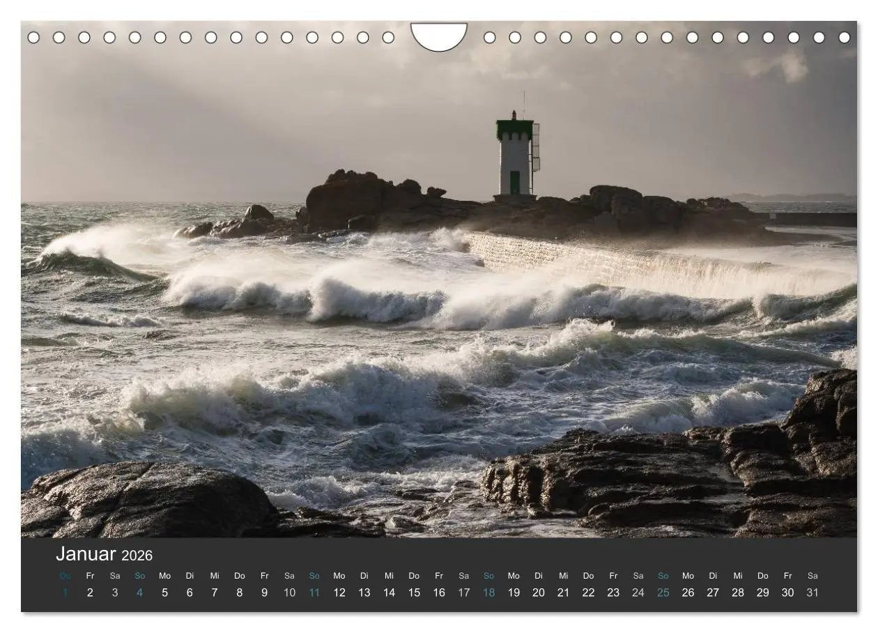 Bild: 9783516225945 | Bretagne - Land am Meer (Wandkalender 2026 DIN A4 quer), CALVENDO...