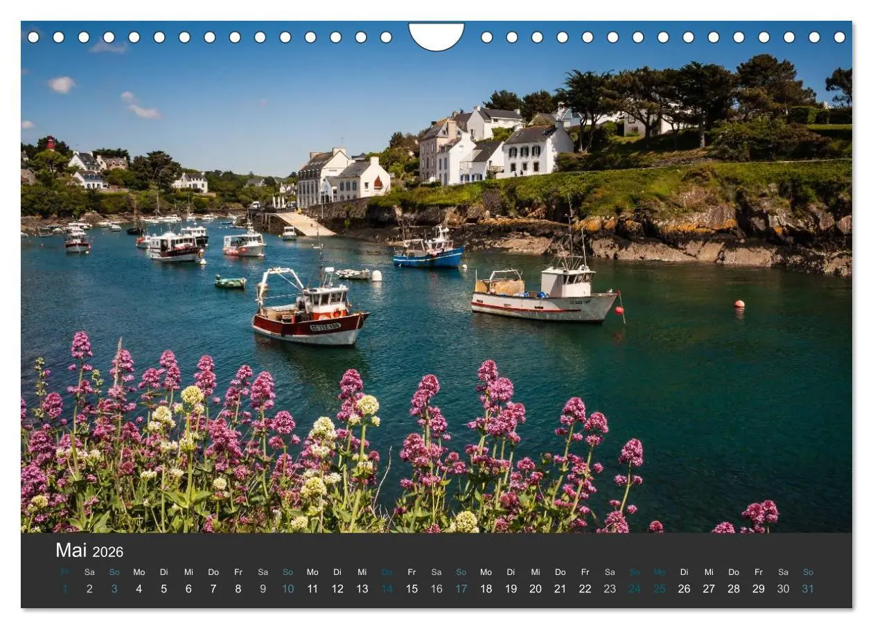 Bild: 9783516225945 | Bretagne - Land am Meer (Wandkalender 2026 DIN A4 quer), CALVENDO...