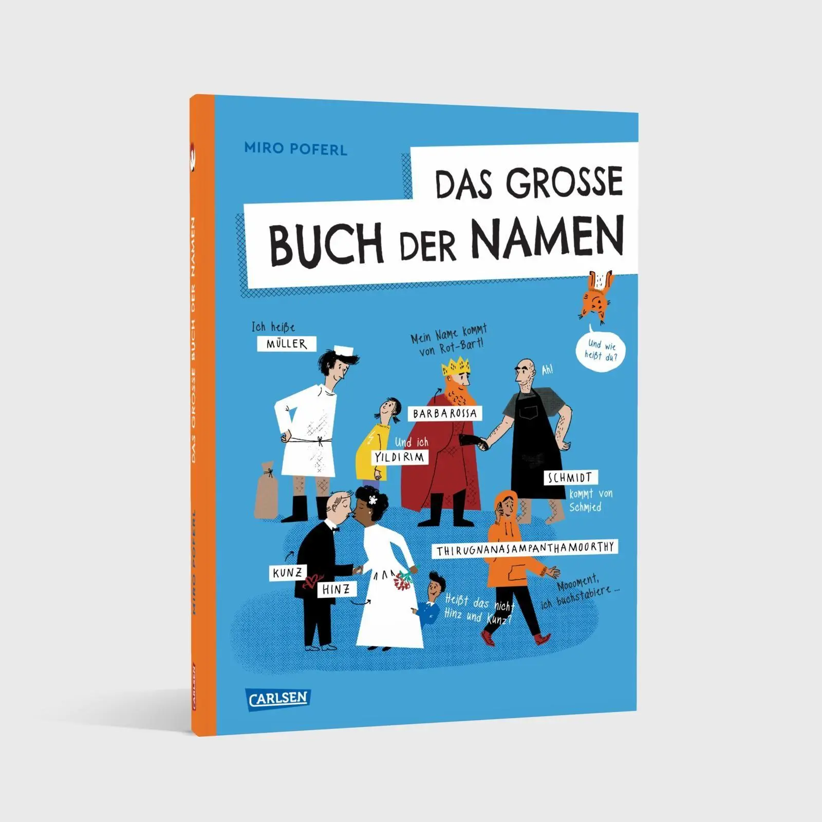 Bild: 9783551255945 | Das große Buch der Namen | Miro Poferl | Buch | 64 S. | Deutsch | 2026
