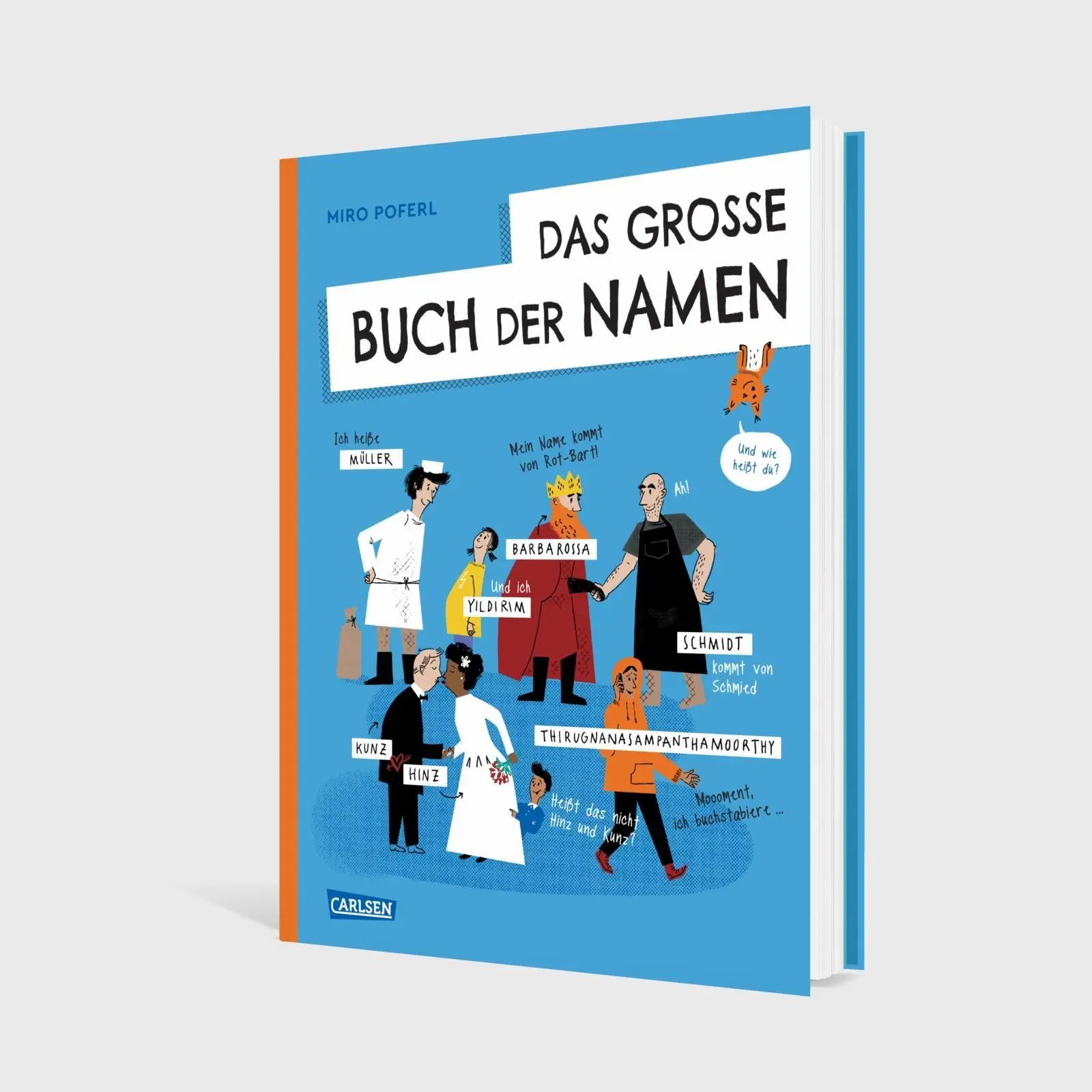 Bild: 9783551255945 | Das große Buch der Namen | Miro Poferl | Buch | 64 S. | Deutsch | 2026