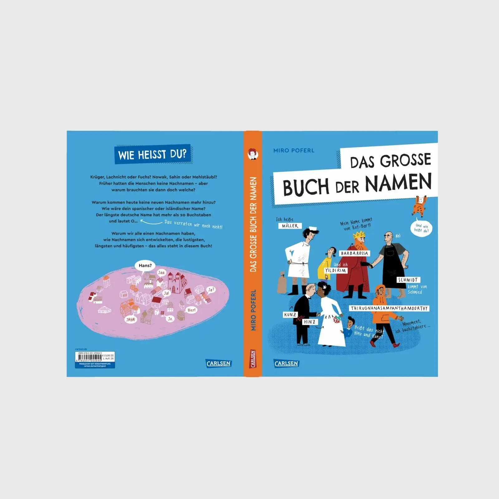 Bild: 9783551255945 | Das große Buch der Namen | Miro Poferl | Buch | 64 S. | Deutsch | 2026