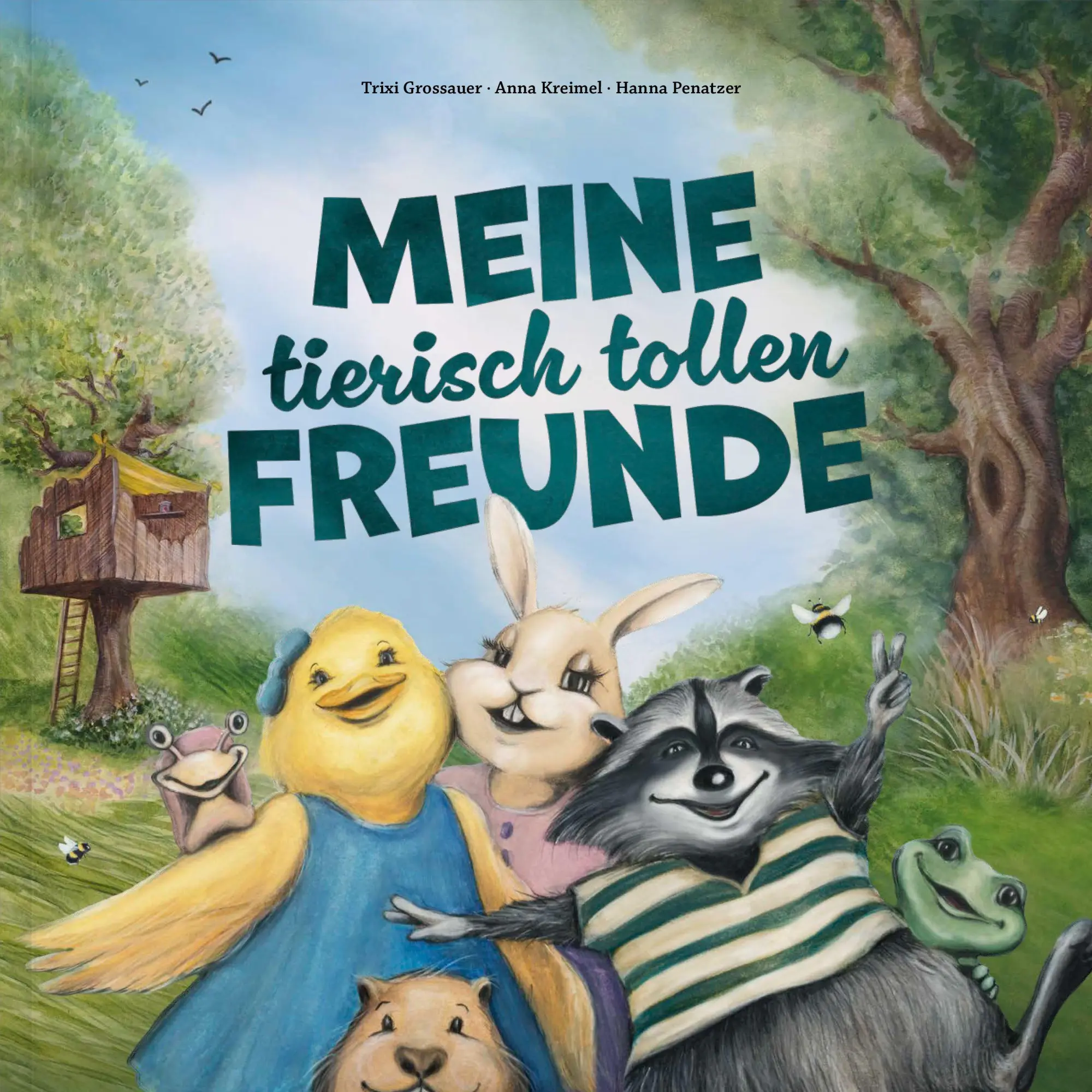 Cover: 9783986655945 | Meine tierisch tollen Freunde (Freundebuch) | Anna Kreimel (u. a.)
