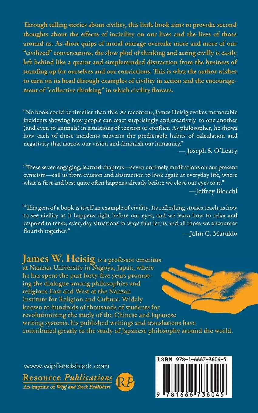 Rückseite: 9781666736045 | In Praise of Civility | James W. Heisig | Taschenbuch | Englisch