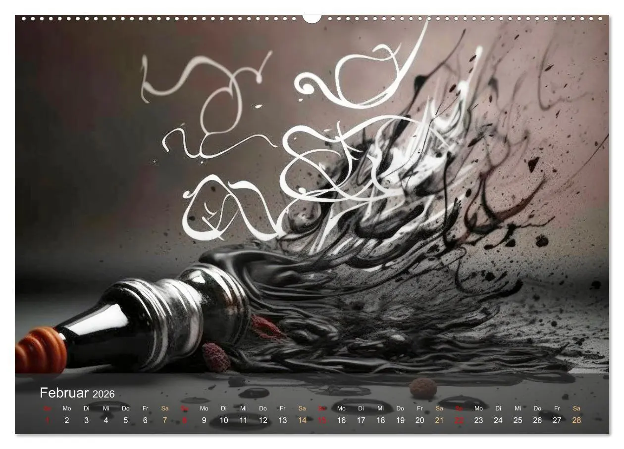 Bild: 9783457406045 | Arabische Kalligraphie in Kunstform (Wandkalender 2026 DIN A2...