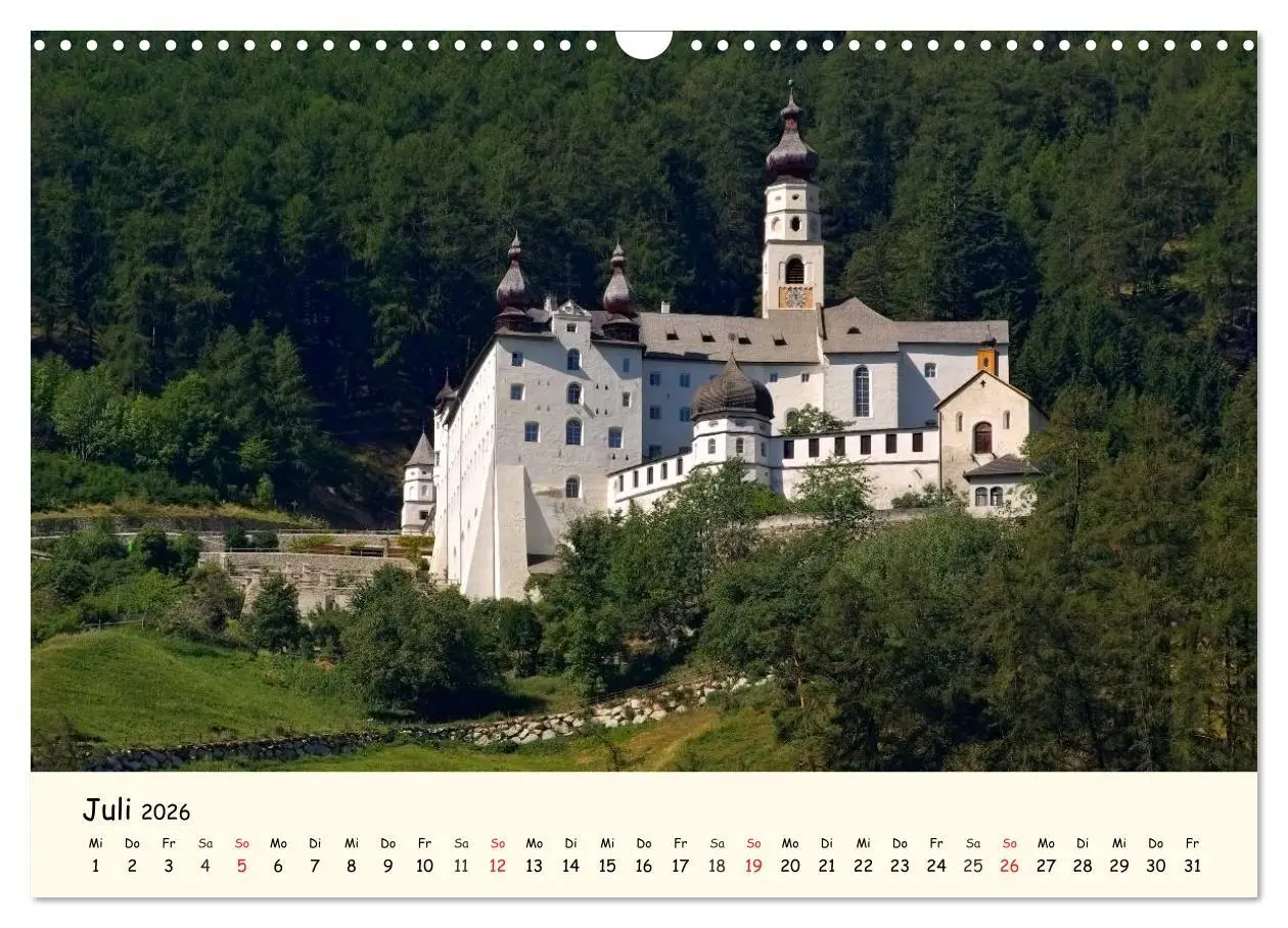 Bild: 9783457956045 | Vinschgau - Die Sonnenseite Südtirols (Wandkalender 2026 DIN A3...