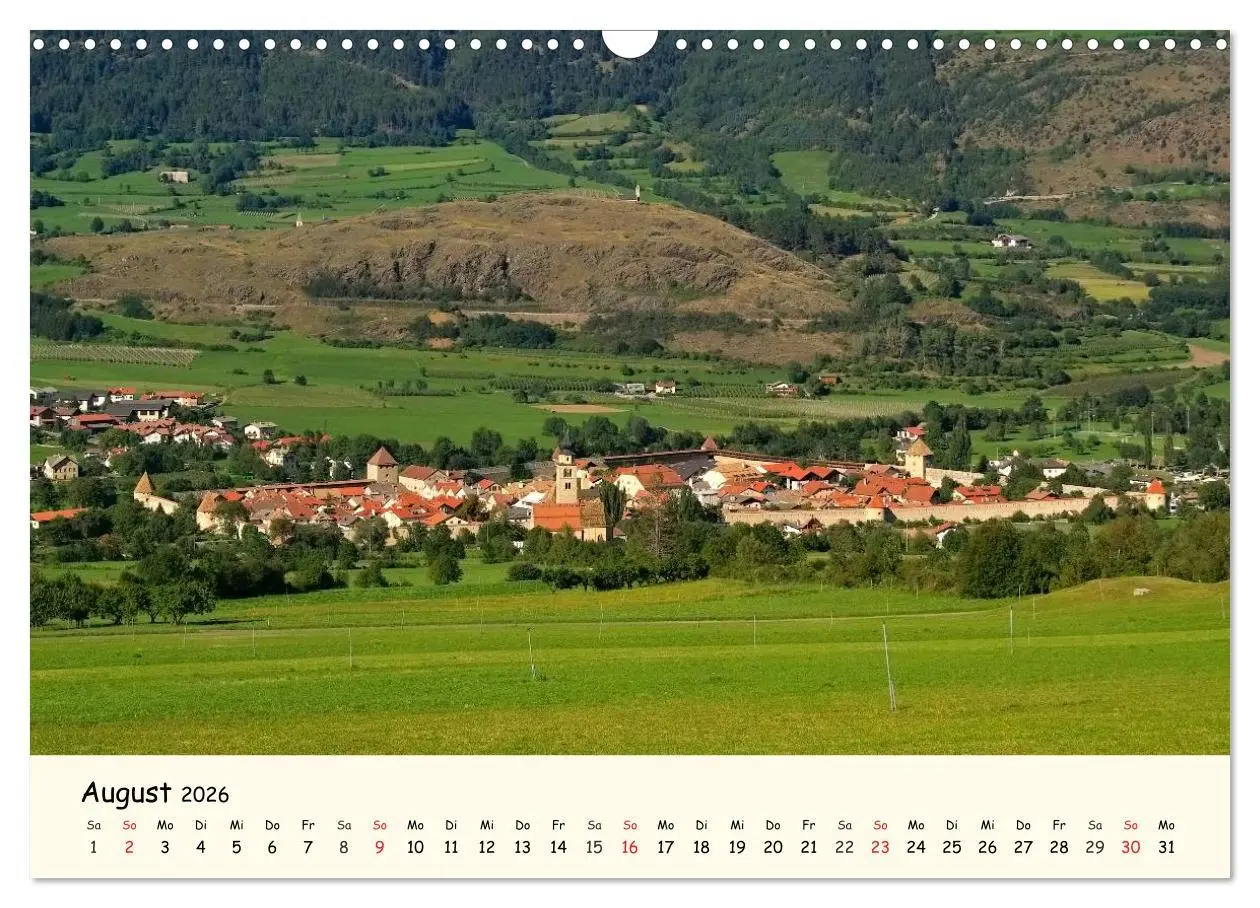 Bild: 9783457956045 | Vinschgau - Die Sonnenseite Südtirols (Wandkalender 2026 DIN A3...