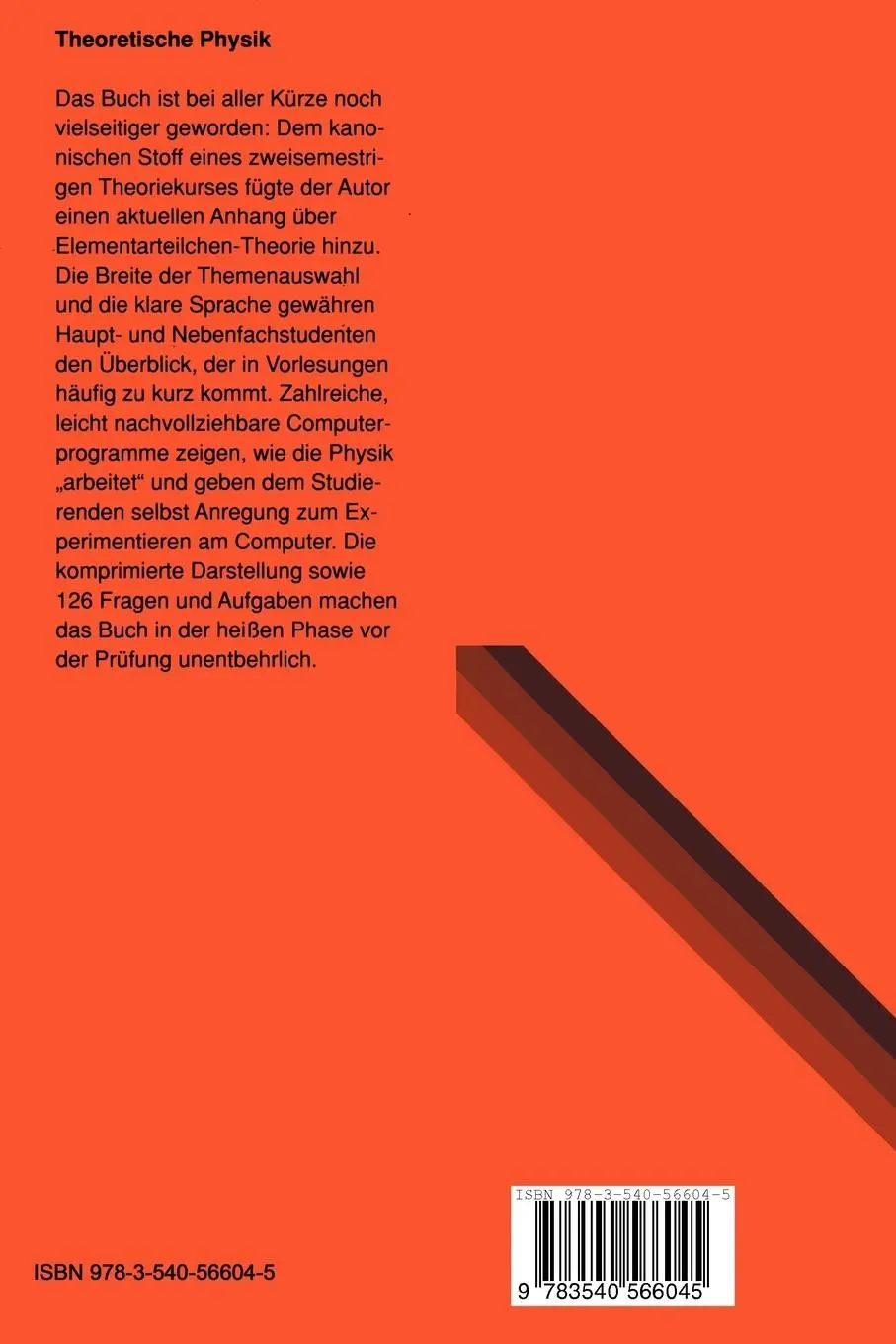 Rückseite: 9783540566045 | Theoretische Physik | Ein Kurzlehrbuch und Repetitorium | Stauffer