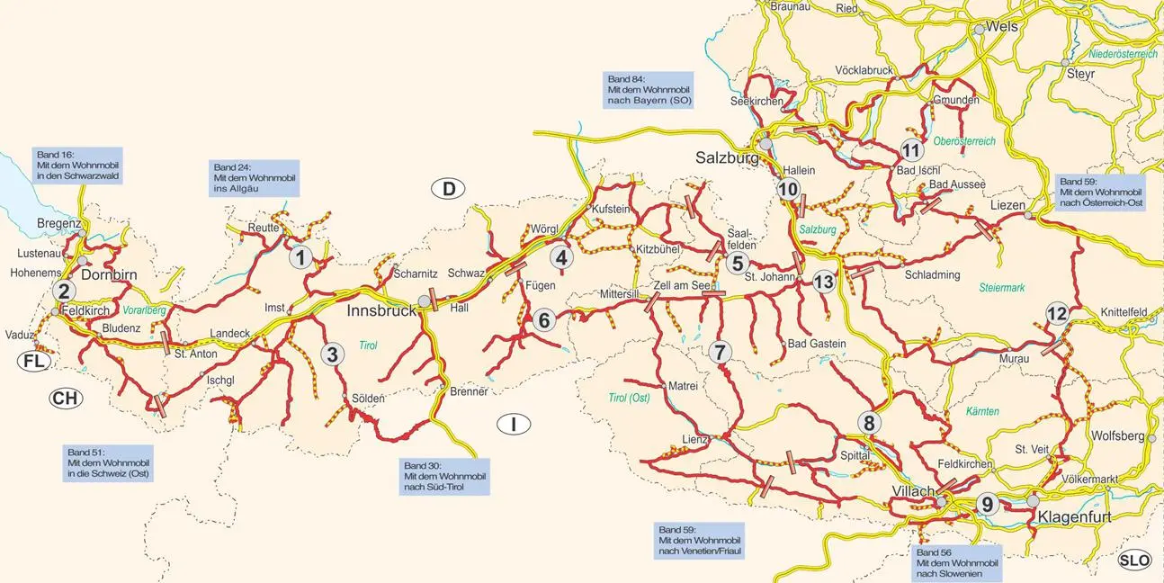 Bild: 9783869036045 | Mit dem Wohnmbil nach Österreich. Teil 2: Der Westen | Winkler (u. a.)