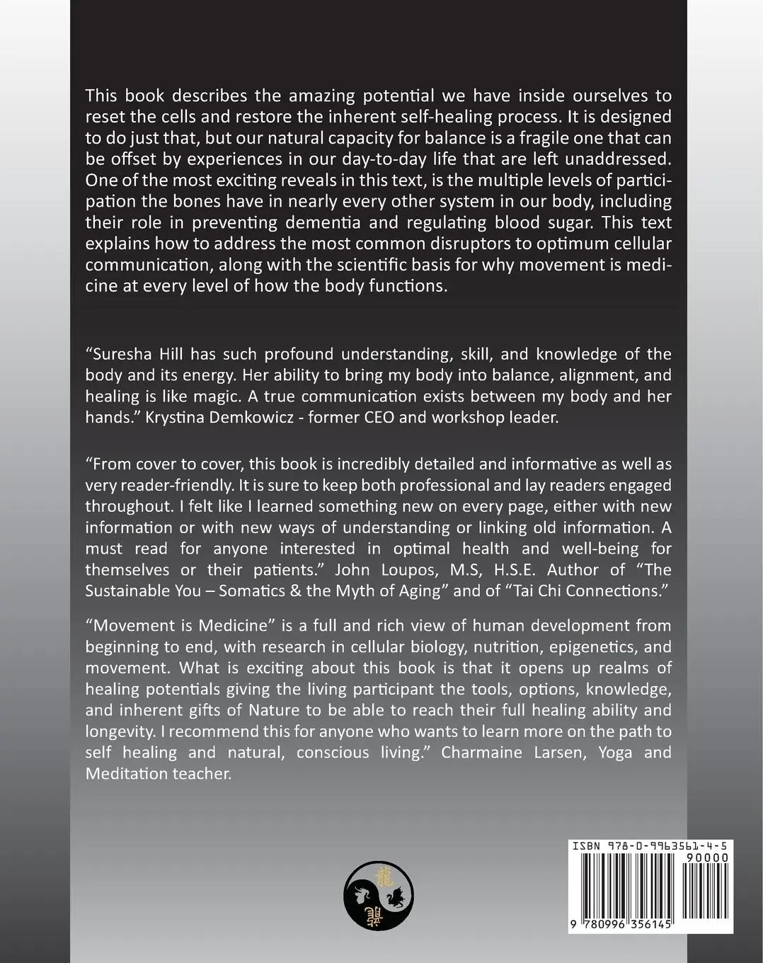Rückseite: 9780996356145 | Somatic Intelligence - Volume 8 | Suresha Hill | Taschenbuch | 2022
