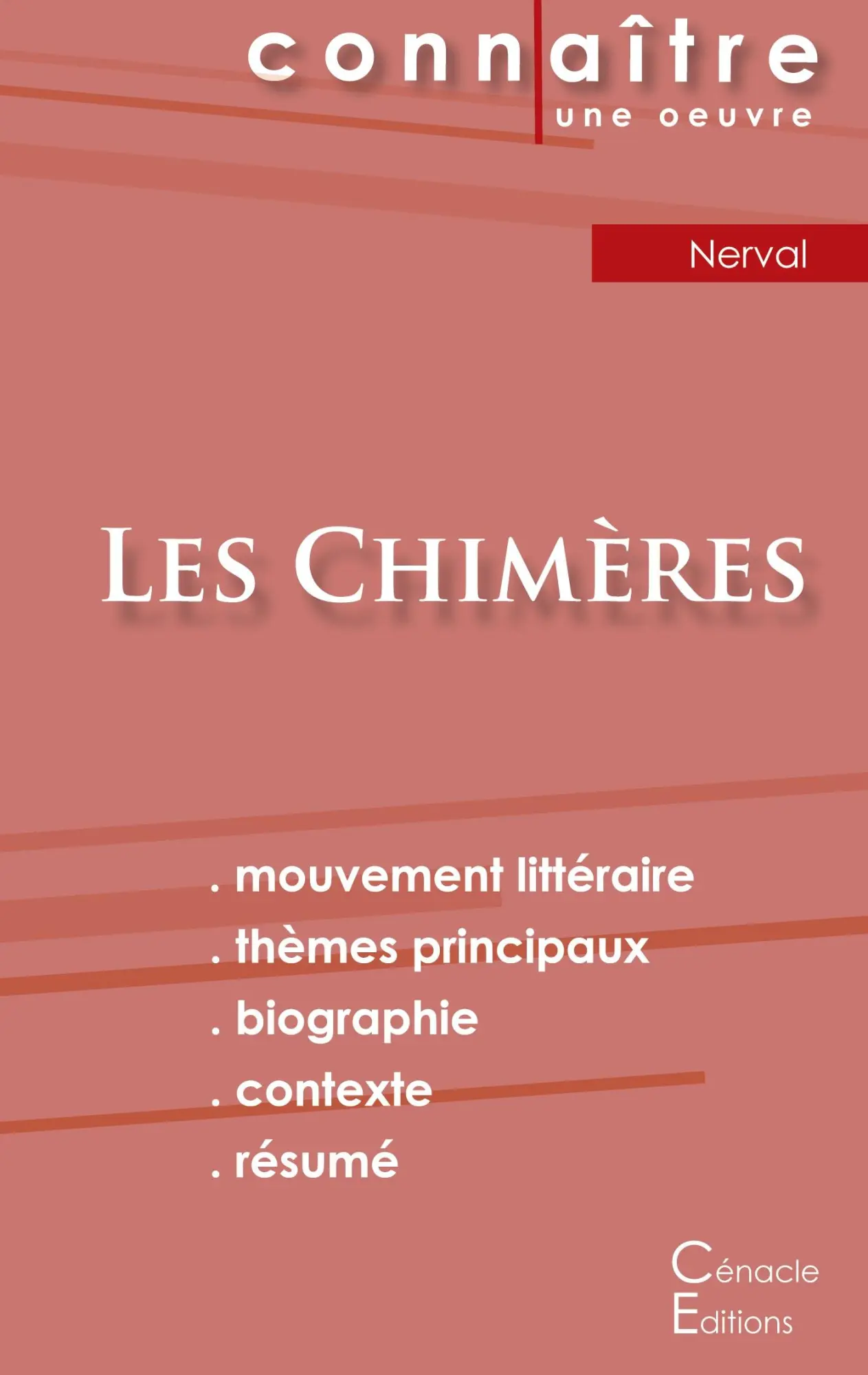 Cover: 9782367886145 | Fiche de lecture Les Chimères de Gérard de Nerval (Analyse...