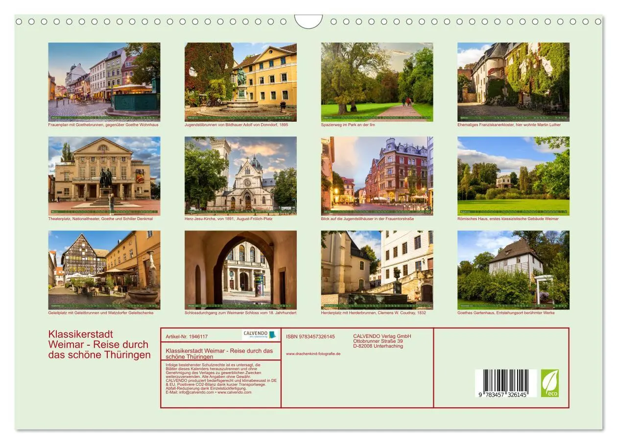 Bild: 9783457326145 | Klassikerstadt Weimar - Reise durch das schöne Thüringen...
