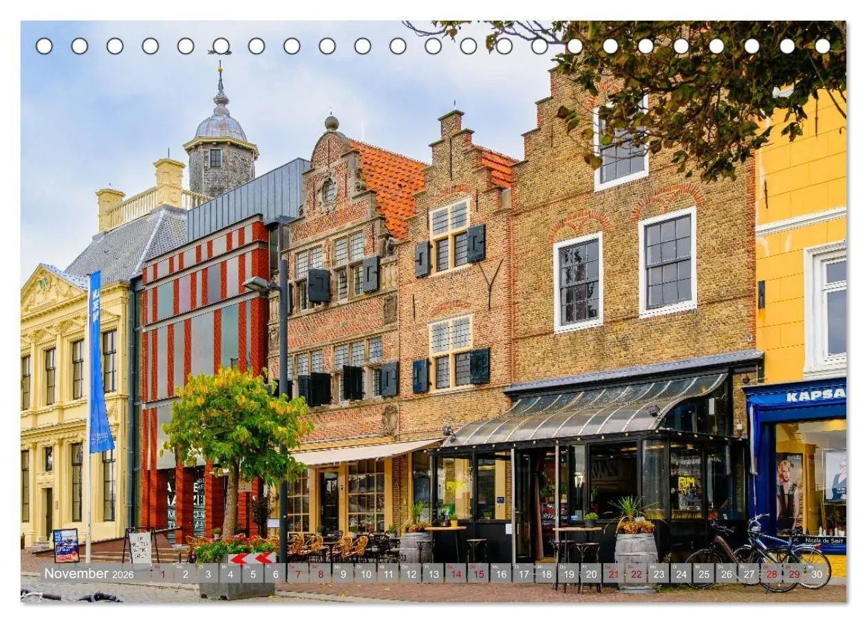 Bild: 9783516726145 | Ein Blick auf Vlissingen in Zeeland (Tischkalender 2026 DIN A5...