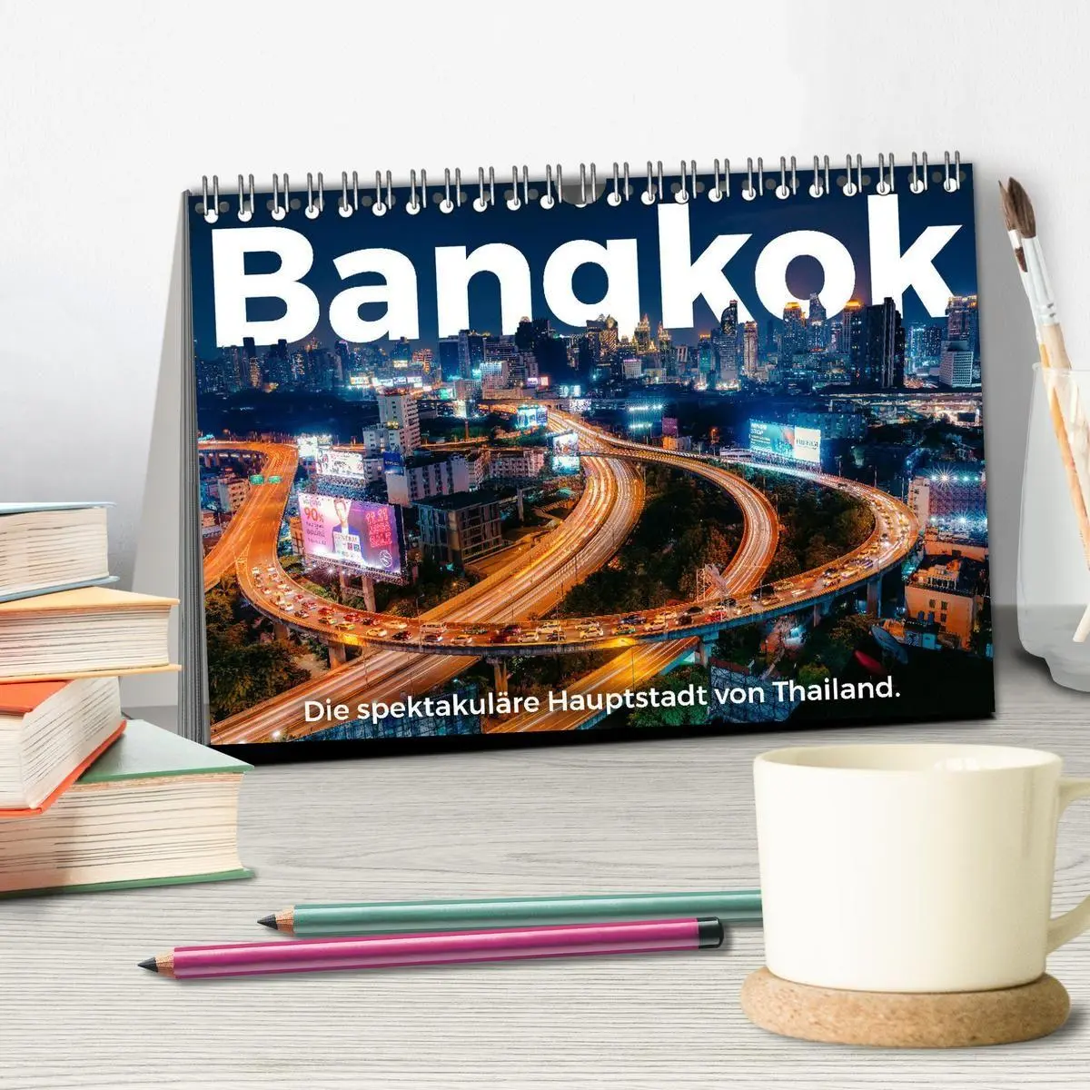 Bild: 9783569436145 | Bangkok - Die spektakuläre Hauptstadt von Thailand. (Tischkalender...