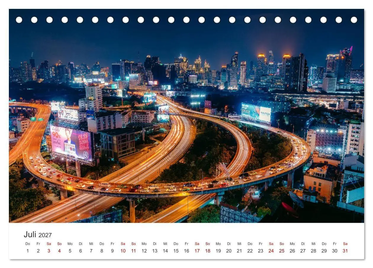 Bild: 9783569436145 | Bangkok - Die spektakuläre Hauptstadt von Thailand. (Tischkalender...
